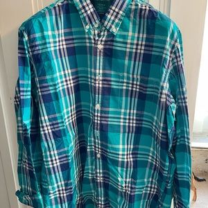 J Crew mens casual button down shirt.